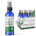 Tomilho de Brittanie Organic Travel Hand Sanitizer Spray, Rosemary & Peppermint 2 oz 6 Contagem de vitamina E Aloe Hidratação de umidade Não gorduroso & Replenishes Moisture & Nutreshes Skin