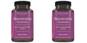 Reservage Beauty- Resveratrol Gummies 100 mg, Suplemento antioxidante para a saúde do coração, Suplemento antioxidante suporta envelhecimento saudável, Vegan - 2 Pack