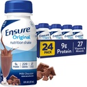 Assegure-se de leite original Chocolate Nutrition Shake .Small Replacement Shake . Pronto para beber .9g de proteína, 27 vitaminas e minerais .