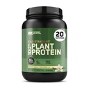 Optimum Nutrition Gold Standard 100% proteína baseada em plantas em pó, sem glúten, Vegan Protein for Muscle Support and Recovery with Amino Acids - Creamy Vanilla, 20 Servings (Packaging May Vary)