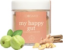 cosmix minha gut feliz, para melhor digestão, Bloating & Global Gut Saúde, Natural, mistura de superalimentos baseada em plantas, faz até 40 Servings, Adicionado açúcar, Vegan 50 G (Pacote de 1) Brown