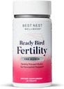 Melhor Bem-Estar do Ninho Fertilidade das Mulheres - Multivitamino diário para apoio à gravidez - Suplemento com vitaminas metiladas Aids Conceção - Suplemento Nutricional com Ashwagandha & Folato - 30 Comprimidos