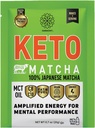 Harmony, Keto Matcha, Matcha japonês puro para amplificar energia e desempenho mental, pacote de mistura de bebida instantânea, 68mg de cafeína por serviço, 12 Packets