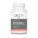 Manutenção Metabólica B-Complexo - Complexo de vitamina B metilada para mulheres e homens, Suporte de Energia Celular com Folato, Niacina e Biotina, VIT B Suplemento - 90 Cápsulas Vegan (Pacote de 1)