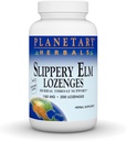 HERBAIS PLANETÁRIOS Slippery Elm Lozenges, Tangerina, 200 Contagem