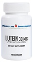 Alta potência 30mg Lutein Plus 6mg Zeaxanthin 120 Vege-Capsules Extrato de Marigold Natural para saúde ocular Sem preenchimentos 100% material ativo
