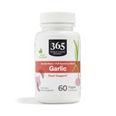 365 por Mercado inteiro de alimentos, Suplemento alimentar de alho, Cápsulas Vegan, Suporta saúde do coração, 60 Contagem
