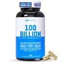 GOBIOTIX 100 bilhões - Enzimas Digestivas Suplemento - Probióticos Multivitamina - Mistura de fibra prebiótica - 100 bilhões UFC - Mistura de frutas e verduras orgânicas - Vegan, Non GMO - 30 cápsulas