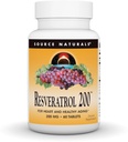 Fonte Natural Resveratrol, para Coração e Envelhecimento Saudável * 200 mg - 60 Comprimidos