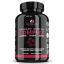 A NUTRIÇÃO ENCLARE D Manose com pílulas de cranberry, UTI de saúde de trato urinário Suporte, Rim, Bexiga, Limpeza de fígado, Detox. D-mannose 1000mg Cápsulas, Pó de Suco de Amora, Dente-de-Leão e Hibisco