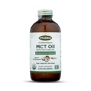 Flora - MCT Oil Certified Organic - Suporta energia muscular e saúde cerebral - Contém C8 Ácido Caprílico & C10 Ácido Caprico - Não-GMO, Gluten-Free, Vegan & Keto-Friendly - 8.5 fl. oz. Garrafa de vidro