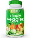 Simplesmente a promessa da natureza - feito com alimentos integrais Superalimentos, embalados com beta caroteno e 18 vegetais diferentes - 100% soja livre