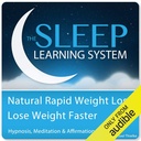 Perda de peso natural rápida, perda de peso mais rápida com hipnose, meditação e afirmações: O sistema de aprendizagem do sono