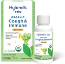 Syrup de tosse orgânica do bebê de Hyland e apoio imune com Agave, Elderberry e romã, acalma a tosse, e suporta imunidade, durante o dia, 2 Fl. Oz.