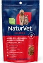 NaturVet Aller-911 Advanced Allergy Aid Formula Powder Plus Antioxidantes para cães e gatos, 9 oz Powder, Made in the USA