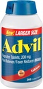 Comprimidos revestidos de Advil- Ibuprofeno, 200 mg 360 comprimidos revestidos