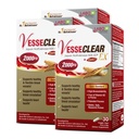 LABO Nutrition Vesseclear EX: Nattokinase NSK-SD+Elatina F para vaso sanguíneo limpo e flexível. Japão mais estudado clinicamente, dose funcional, resistente a ácido / cápsulas de libertação tardia, 90 contagem
