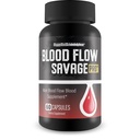 Fluxo de sangue Savage Pro - nossas melhores cápsulas de fluxo de sangue - fórmula natural de fluxo de sangue saudável - apoiar homens fluxo de sangue Savage crescer Max sua circulação corporal - Suplemento de fluxo de sangue masculino Max fluxo de sangue