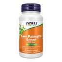 NOW Suplementos, Saw Palmetto Extract 320 mg com óleo de semente de abóbora, saúde masculina*, 90 Veg Softgels