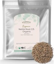 Starwest Botanicals Nettle Root Root Orgânico - Seco Stinging Nettle Root, Loose Leaf Herb para chá, sopas, ensopados, & caldos, Urtica Dioica, corte & peneirado, Kosher certificado, Não-GMO - Bulk 1 lb Bag
