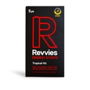 Revvies Energy Strips (Strips de energia) Tropical Hit 50 Strips (Strip de cafeína) 40mg (Strip de cafeína) 2 Strip = Café/Energia Beber (Menos de 2 calorias) Vegan