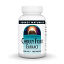 Fonte Naturals Cherry Fruit Extract, Fonte Natural de flavonóides Que atuam como antioxidantes*, 500 mg - 180 comprimidos