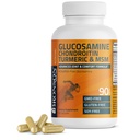 Bronson Glucosamina Chondroitin Turmeric & HSH Advanced Joint & Cartilage Formula, Suporta Juntas Saudáveis, Mobilidade & Cartilagem - Não-GMO, 90 Cápsulas