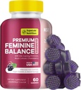 Equilíbrio feminino Gummies, Apoio à Saúde Menopausa, 60 Gummies