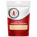 Pó de Ginseng Panax vermelho com Ginsenosídeos naturais (4 onças)- Suporta Energia saudável, Vitalidade, Humor e Mais, Pó de Raiz de Ginseng Panax coreano para smoothies, café ou bebidas (1 pacote)