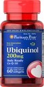 Puritan's Pride Ubiquinol 200 mg Softgels, 60 Contagem
