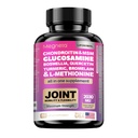 19-em-1 Cápsulas de suporte conjunto Glucosamina Chondroitin Turmeric Msm Boswellia - Suplemento de suporte conjunto para ossos, Costas, Joelhos, Mãos Saúde conjunta