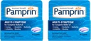 Fórmula multi-sintomas de Pamprina, com acetaminofeno, alívio dos sintomas do período menstrual, incluindo cãibras, dor, irritabilidade e inchaço, 40 Caplets (Pacote de 2)