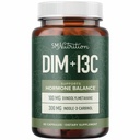 DIM & Indole 3 Carbinol para o equilíbrio hormonal para as mulheres e homens Complexo I3C, equilíbrio estrogênico, suplementos de menopausa para a saúde da mulher, antioxidantes Vegan, Não-GMO, Sem glúten SMNutrition 60 Ct.