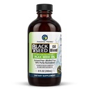 Amazing Herbs Cold-Pressed Black Seed and Flax Seed Oil Blend - Gluten-Free, Non-GMO, High in Omega 3, 6, & 9, Suporta Joint, Brain, and Heart Function - 8 Fl Oz