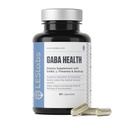 LES Labs GABA Saúde – Calma mente e relaxamento, alívio do estresse, suporte de neurotransmissor e sono profundo – GABA, Taurine, Passionflower, Crânio, L-Theanina e magnésio – Suplemento não-GMO – 90 Cápsulas
