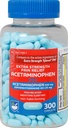 Rite Aid Extra Strength Relief Acetaminofeno PM Caplets, 500mg Acetaminofeno / 25mg Difenidramina - 300 Contagem - Relíver Dor noturna + Ajuda ao Sono