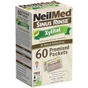 Pacotes de Refil Premixado NeilMed Sinus Rinse com Xilitol, 60ct.