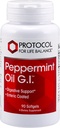 Protocolo Peppermint G.I. - para apoio digestivo à saúde * - com hortelã, óleo de gengibre e óleo de funcho - entérico-revestido - Dairy Free & Halal - 90 Softgels