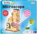 Microscópio de Smartivity 100x Zoom STEM Brinquedo para Crianças Idade 8 a 14 Anos de idade Idéias legais de aniversário para Meninos e Meninas Brinquedos de Ciência DIY para 8,9,10,11,12,13,14 Anos I Jogo de Engenharia de Madeira