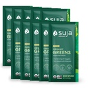 Suja Organic Greens Powder mistura probiótica, espirulina, diária Superfood Bebida ou Smoothie Mix para apoio imunológico, Digestão, & Energia, Vegan, Sem glúten, Não OGM, 10 Servings