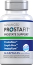 Piping Rock ProstaFit Advanced Prostate Supplement * Suplemento de saúde para homens . Complexo de ervas com serra Palmetto, semente de abóbora, zinco, além de extrato de agulha do Stinging .. 66 Cápsulas .