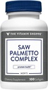 Saw Palmetto Complex 160mg - Suplemento para a saúde da próstata, fácil de engolir Softgels (100 Softgels) pela Vitamina Shoppe