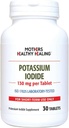 Iodeto de potássio 130 mg KI Supplement 30 comprimidos para suporte da tireóide