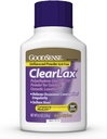 GoodSense ClearLax, Polietileno Glicol 3350 Pó para solução - Laxante osmótico para alívio da constipação, sem sabor, 8,3 onças