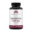 Luma Nutrition Berberine Supplement - Berberine HCL 1200mg Por Serviço - Vegan, Gluten Free, Não-GMO - 60 Cápsulas