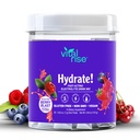 Vital Rise® Hydrate! - Berry Blast - Pacotes de pó de hidrato de sódio baixo Mistura de bebida de eletrólito de sódio fácil aberto único-Serving Stick .