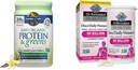 Jardim da vida proteína orgânica crua & Verdes Vanilla - Vegan Protein Pó para Mulheres & Dr. Formulado Probióticos femininos Uma vez por dia, 16 Strains, 50 bilhões, 30 contagem