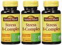 Nature Made Stress B Complexo W Zinco Tamanho 75ct (Pacote de 3) 225 ct Total