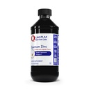 Laboratórios de Nutrição Quântica Liquid Zinc Supplement Drops - Zinc Sulfate Tintura para Adultos, 25mg por serviço, função metabólica e suporte imunológico - 8 Fl Oz garrafa