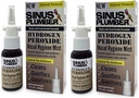 Encanador de Sinus Hydrogen Peroxide Nasal Spray 2 Pack - Neutraliza partículas transmitidas por ar para a Higiene nasal e a Defesa Fria Imune
